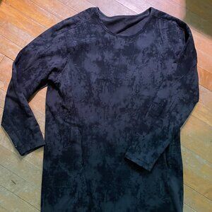 Lululemon Cozy Dress~Size 10~perfect condition~black/grey